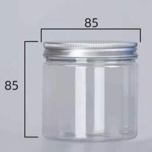 Factory Direct Sale 2oz 3oz 4oz 5oz 8oz 500ml 1000ml Food Honey Cookie Food Jar with Lid Clear Pet Spice Plastic Jar
