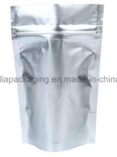 Plastic Bags/Stand up Pouches/Aluminium Foil Zip Lock Stand up Food Pouches Bags with Notch for Food Storage