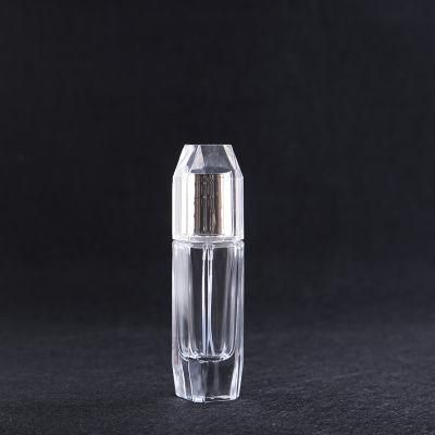 Customized 10ml 30ml 50ml 100ml Clear Spray Glass Perfume Bottle with Mist Sprayer and Aluminium Cap
