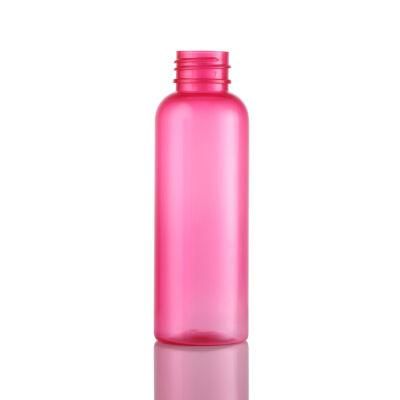100ml Clear Pet Plastic Round Boston Sprayer Perfume Bottle (ZY01-B021B)