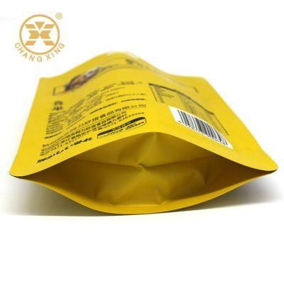 Frosted Matte Finish Aluminum Plastic Snack Food Packaging Stand up Mylar Bag