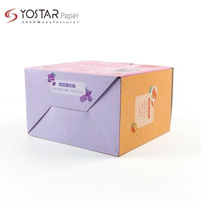 Custom Disposable Nut Food Gift Packaging Color Box with Handle