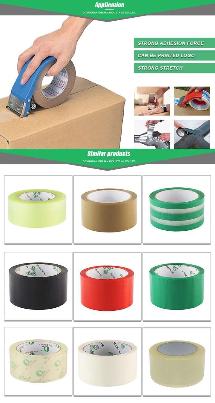 High Quality Adhesive Packing Tape with Company Brand Logo Printed for Sealing Carton
