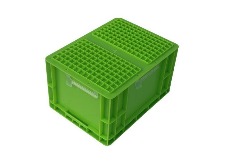 EU4322 Plastic Packaging EU Standard Plastic Turnover Box/Crate Industrial Plastic Turnover Logistics Box for Storage