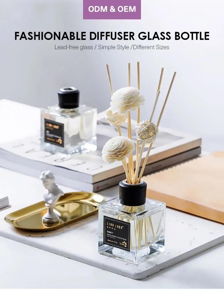 European Quality Hot Sale Different Sizes Reed Glass Diffuser Bottles