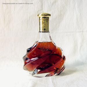 50ml--3500ml Provide High Quality Empty Brandy Crystal Glass Bottle