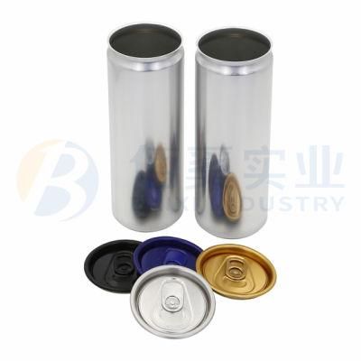 355ml Letterset Aluminum Cans with Sot Lids for Cocktail Beverage