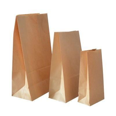 Food Bread Packaging Bakery Bag Kraft Paper Bag