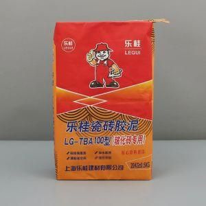 Custom Square Building Material Valve Pocket Packaging Paper Bag