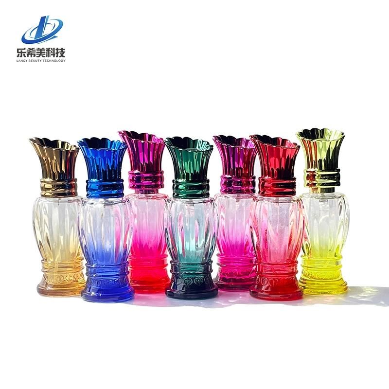 Perfume Package Skin Care Glass Bottle with Color and Design 50ml