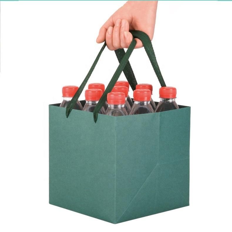 High Quality and Cheap Shopping Gift Packing Bag in Design Printed Card Board Handle Bag
