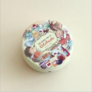 Cookie Tins Small Round Drum Shape Tin Box Cookie Candy Packaging