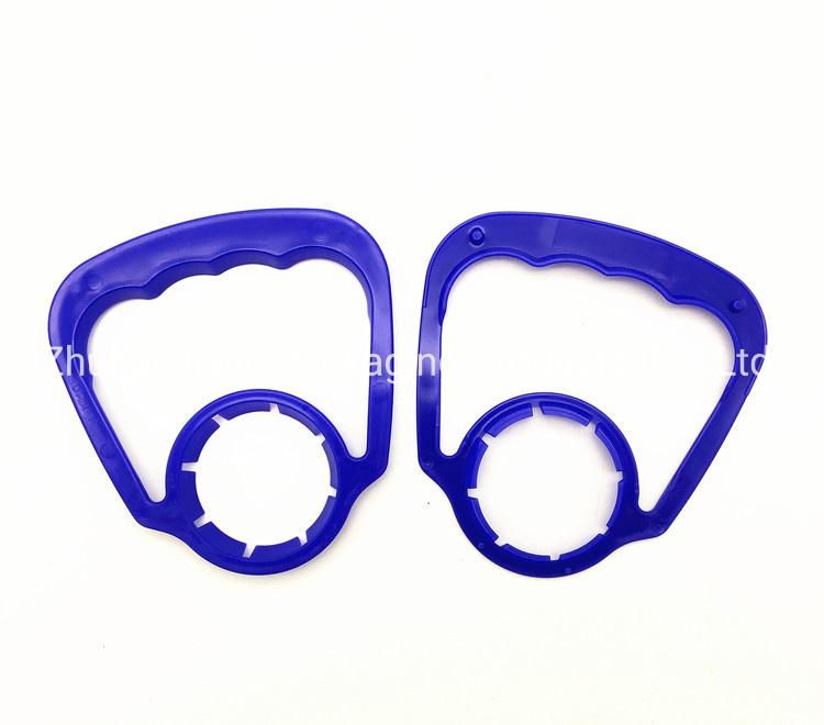 Plastic Blue Bottle Handle for Water Factory