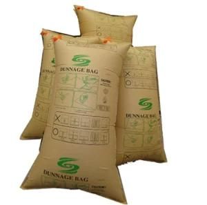 Container Gap Inflator Bag Brown Kraft Paper Dunnage Air Bag Factory Directly