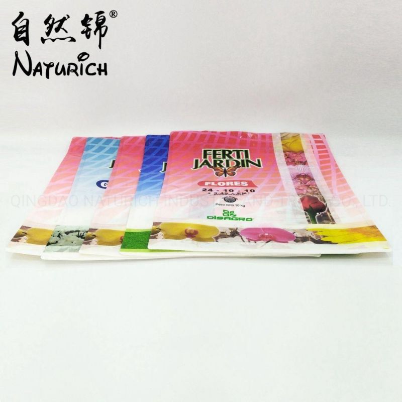 10kg Fertilizer Packaging Zipper Bag Stand up Zipper Pouch