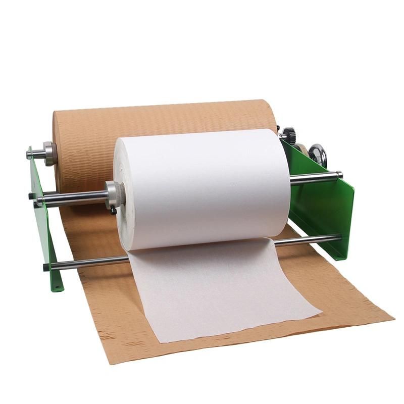 Eco Recyclable Multifunction Packing Materials Packaging Cushion Wrapping 80GSM Roll Kraft Honeycomb Paper