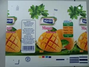 Carton Packages for Food and Beverages Blended Juice Nature Juice Aseptic Brick Carton for Liquid Packages