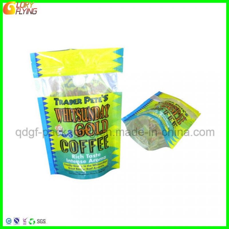 Plastic Bag for Packing Coffee Bean with Ziplock/Stand up Pouch for Coffee