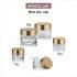 Aluminum Gold Caps Skincare Cream Glass Cosmetic Jar 15g 30g 50g