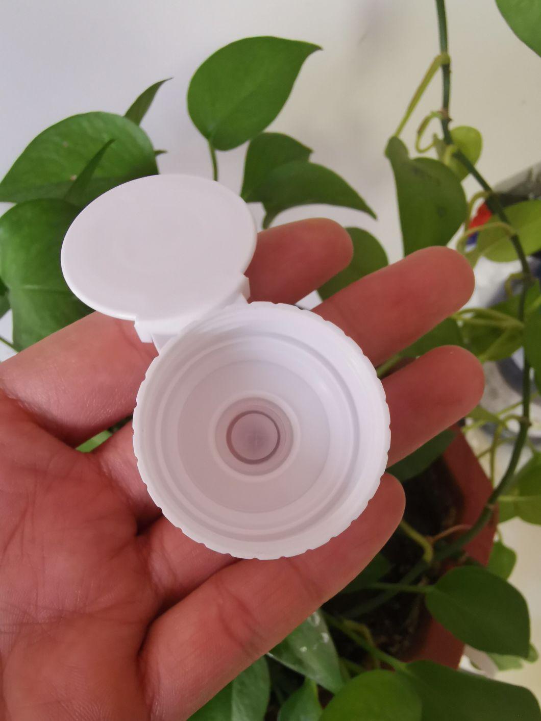 38mm Plastic Bottle Cap Flip Top Cap with Silicone Valve