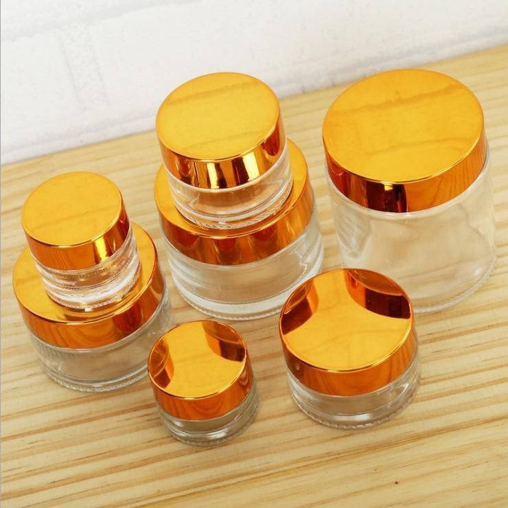 14*41mm Chinese Wholesale Golden Color Auminum Plastic Screw Cap for Cream Glass Jar