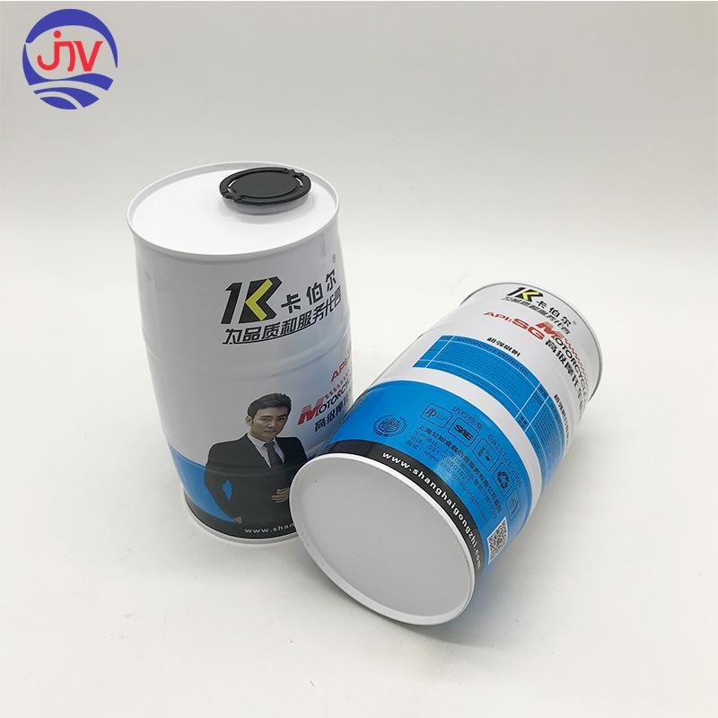 Empty Packaging Bottle Car Motor Engine Oil Metal Cans