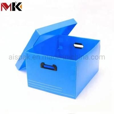 Polypropylene Corflute Archive Box File Storage Box