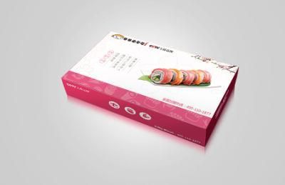 Custom Take Away Bento Food Luxury Gift Paper Takeaway Sushi Box
