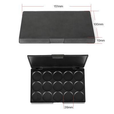 15 Hole 15 Color Empty Eyeshawdow Case Eye Shadow Box Eyeshadow Pan Packaging
