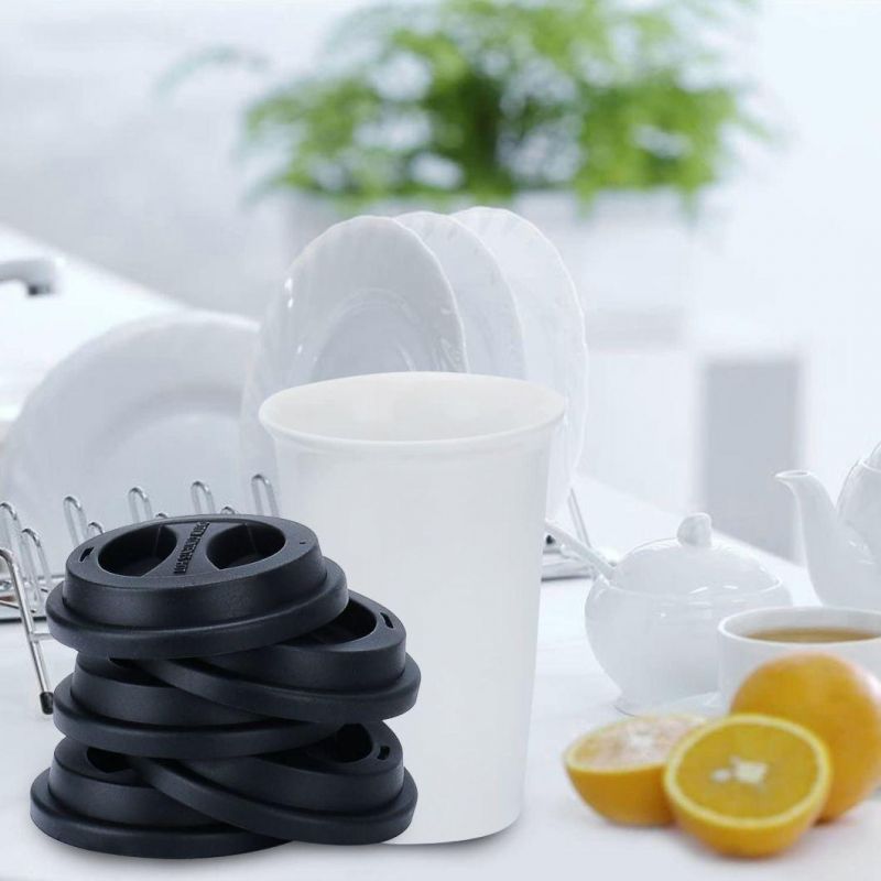 Coffee Mug Lids, Thicker Eco Reusable Silicone Travel Mug Lids, Silicone Cup Cover
