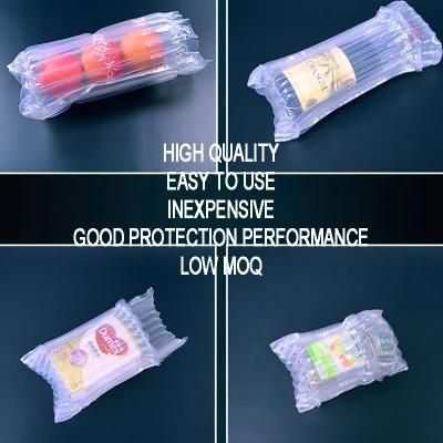 Transparent PE Air Filling Bags Packing Material Void Fill Inflatable Air Column