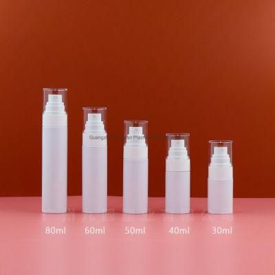 Cosmetic Clear Spray Bottle 30ml 40ml 50ml 60ml 80ml Pet Plastic Spray Bottle