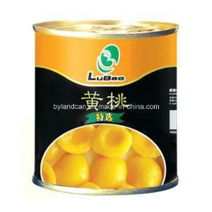 Yellow Peach Tin Can