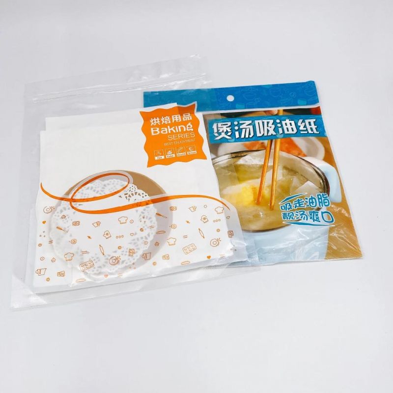 Food Grade Percuted Unbleached Parchment Paper Sheets Oven Silicone Baking Paper Sheets