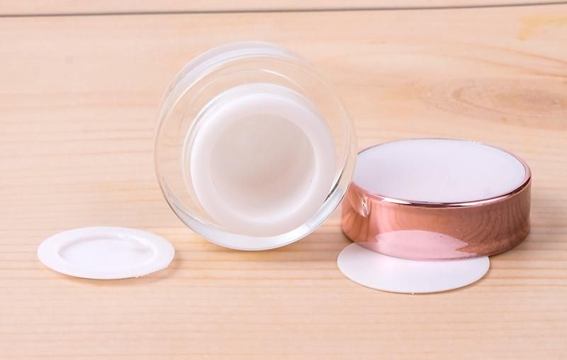 5ml in Stock Clear Small Face Lotion Cream Jars Cosmetic Plastic Acrylic Lipbalm Container