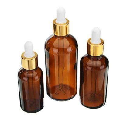 Wholesale 5ml 10ml 15ml 20ml Frosted Glass Dropper Bottles Vials