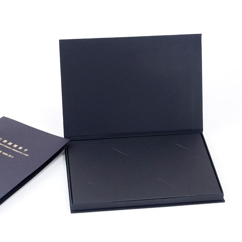 Gold Foil Black Paper Envelope VIP Tag