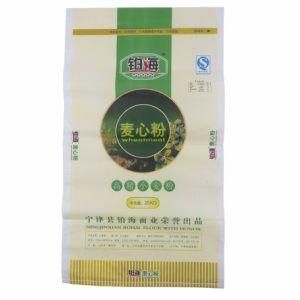 25 Kg PP Recycled Printing Woven Rice Flour Sacks