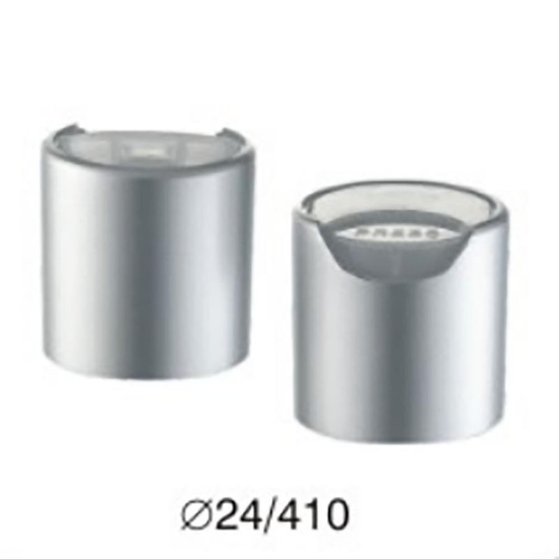 Factory Direct High-Quality Aluminum 24/410 20mm Disc Cap Pet Bottle Plastic Hand Sanitizer Flip Top Cap