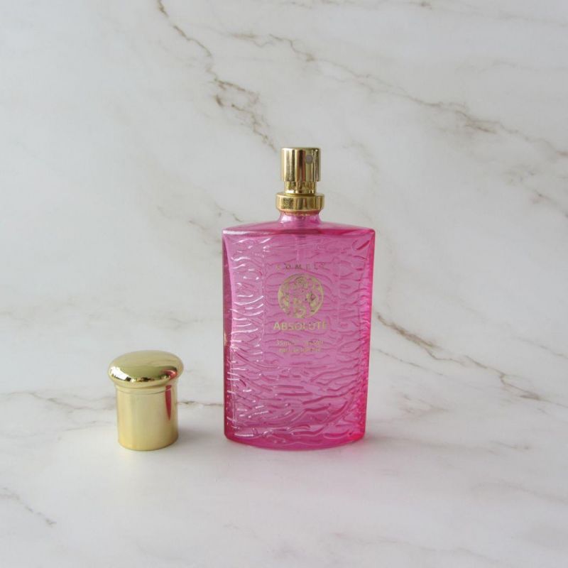 30ml Square Transparent Spray Glass Perfume Bottle