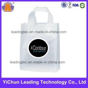 Plastic Packing Handle Shopping Stand up Customized Garment Bag