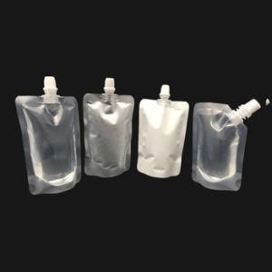 Reusable Food Spout Pouch Bag Ziplock Reusable Drink Pouch with Spout Packaging Liquid Pouch