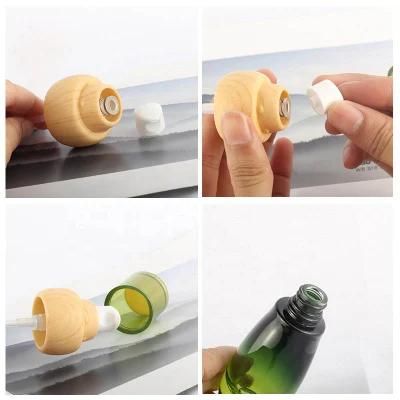50 Ml Square Wholesale Cosmetic Luxury Personal Care Cosmetic Glass Bottle