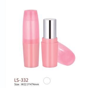 Wholesale Customized Lipstick Tube Plastic Empty Round Makeup Container Cosmetic Packaging