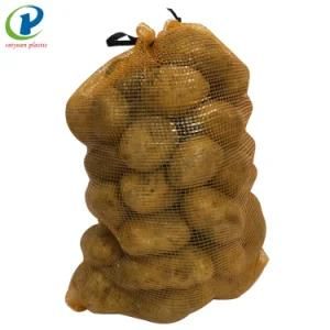 PP Leno Drawstring Mesh Net Bag for Onions