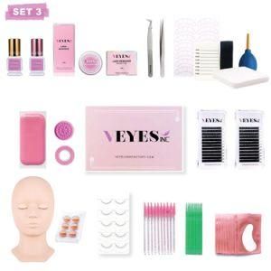 Eyelash Extension Training Kit Practice Kit Lash and Supplies Kit