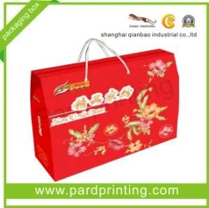 Colorful Home Textiles Paper Handle Box (QBO-2)