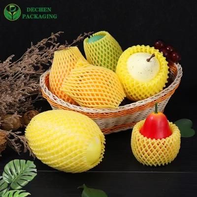 Packaging Plastic Netting Food Grade Fruit Protective Foam Mesh