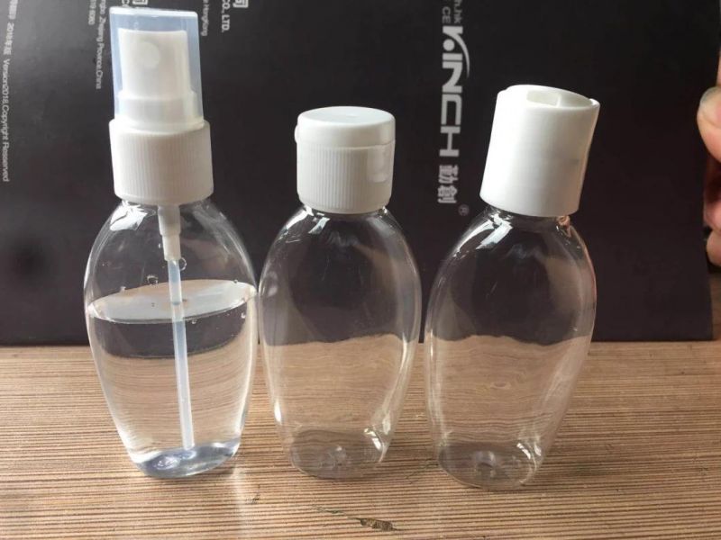 30ml-1000ml Pet Hand Sanitizer Bottles with Pumps Sprayer Flip Caps