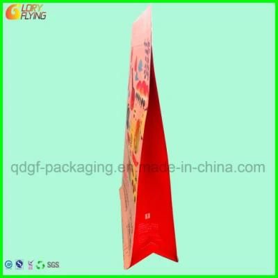 Square Bottom Kraft Paper Bag with Zipper From China Supplier